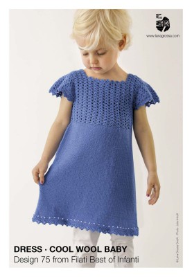 Lana Grossa - Cool Wool Baby - Filati Best of Infanti Design 75 - Dress										