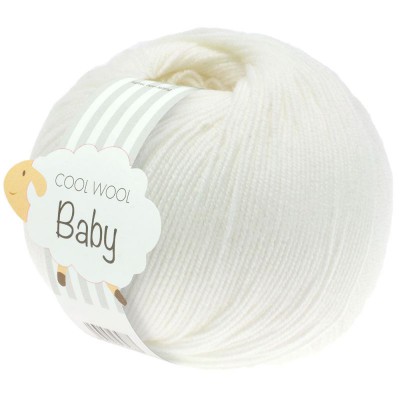 Lana Grossa Cool Wool Baby - 0207 Weiß