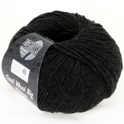 Lana Grossa Cool Wool Big										 - 0618 Anthrazit