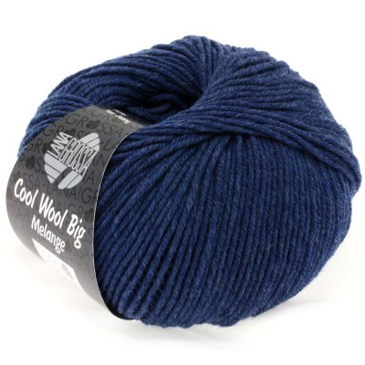 Lana Grossa Cool Wool Big										 - 0655 Dunkelblau