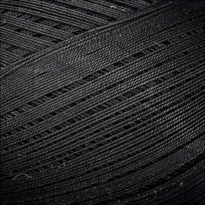 Laughing Hens Daisy Crochet Cotton										 - 200 Black
