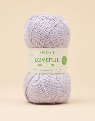 Sirdar Loveful Bio										 - 107 Filtered Lilac