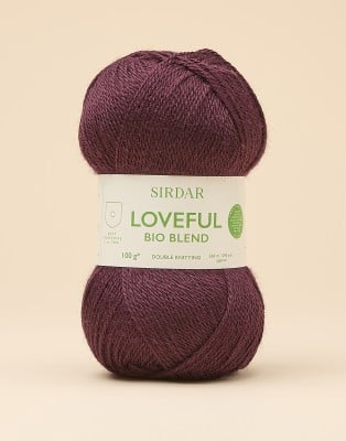 Sirdar Loveful Bio										 - 112 Enriched Red
