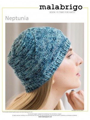 Malabrigo Neptunia Triangle Inset Hat										