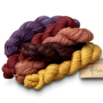 Manos Silk Blend Fino Mini-Skein Sets										 - 9 Irene