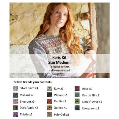 Marie Wallin Keris Sleeveless Sweater Kit										 - Size M - 91-97cm (36-38in)