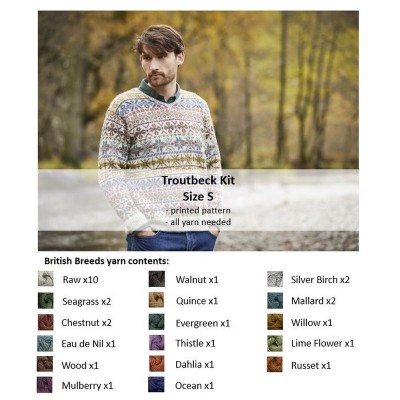 Marie Wallin Troutbeck Sweater Kit										 - Size S - 102-107cm (40-42in)