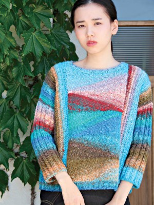 Noro MAG13-26 Short Row Sweater										