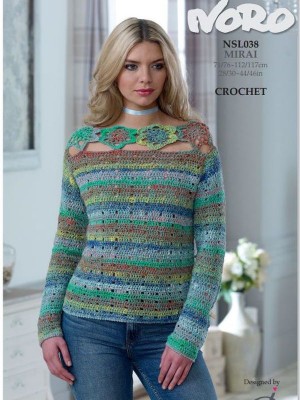 Noro NSL038 Crochet Sweater										