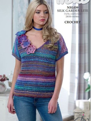 Noro NSL039 Crochet Sweater										