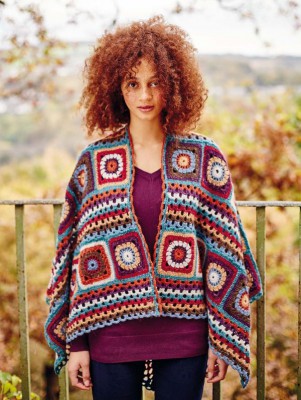 Rowan Niagra Crochet Shawl										