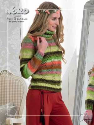 Noro Jenny Watson Boutique Floral Sweater										
