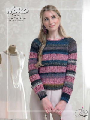 Noro Jenny Watson Boutique Sweet Raglan Sweater										