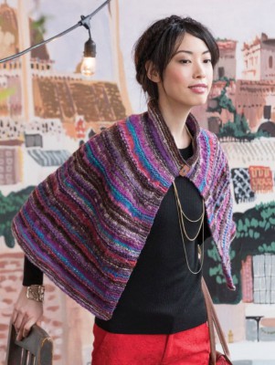 Noro MAG11-16 One Button Capelet										
