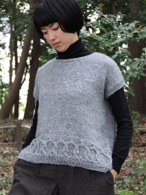 Noro MAG11-20 Cable Embellished Top										