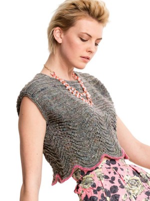 Noro MAG8-15 Cropped Shell Top										