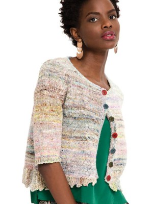 Noro MAG8-18 Cropped Cardigan										