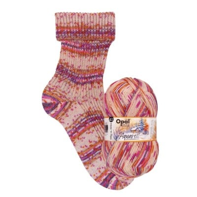Opal Aquarell 4 Ply										 - 11537 Winterruhe
