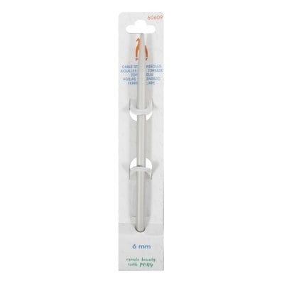 Pony Cable Needles										 - Large Straight Cable US 10 (6mm)