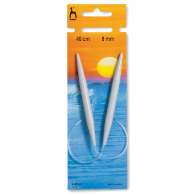 Pony Circular Knitting Needle 16in (40cm)										 - US 11 (8.0mm)