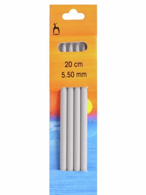 Pony Double Pointed Knitting Needles 8in (20cm)										 - US 9 (5.50mm)