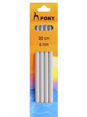 Pony Double Pointed Knitting Needles 8in (20cm)										 - US 10 (6.00mm)