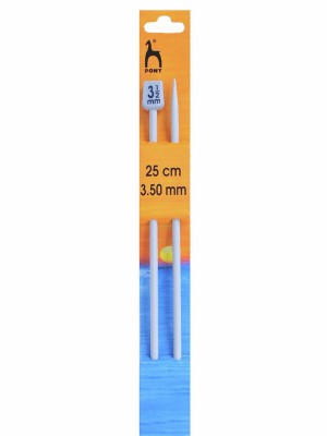Pony Single Pointed Knitting Needles 10in (25cm)										 - US 4 (3.50mm)