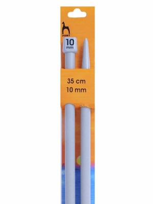 Pony Single Pointed Knitting Needles 14in (35cm)										 - US 15 (10.0mm)