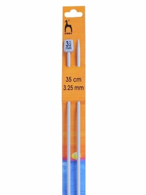 Pony Single Pointed Knitting Needles 14in (35cm)										 - US 3 (3.25mm)