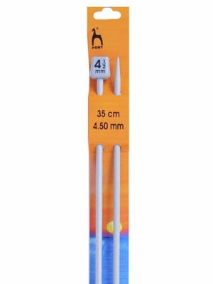 Pony Single Pointed Knitting Needles 14in (35cm)										 - US 7 (4.50mm)