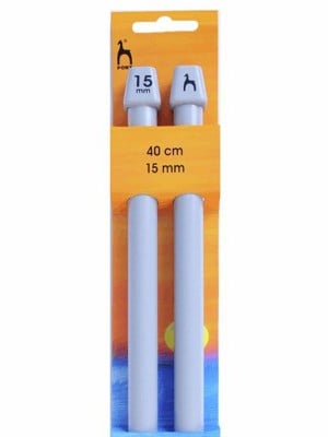 Pony Single Pointed Knitting Needles 16in (40cm)										 - US 19 (15.0mm)