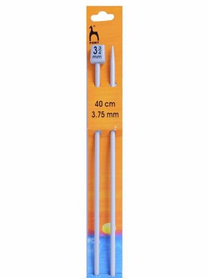 Pony Single Pointed Knitting Needles 16in (40cm) - US 5 (3.75mm)