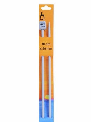 Pony Single Pointed Knitting Needles 16in (40cm) - US 7 (4.50mm)