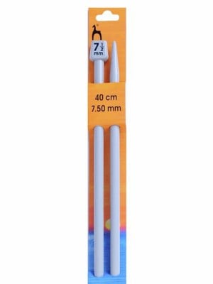 Pony Single Pointed Knitting Needles 16in (40cm) - US 10.5 (7.50mm)