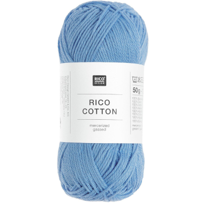 Rico Cotton										 - 803 Sky Blue