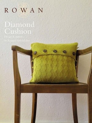 Rowan Diamond Cushion										