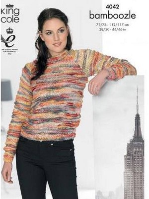 King Cole 4042 Cardigan & Sweater