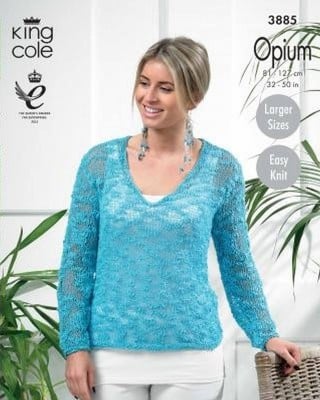 King Cole 3885 Ladies Sweaters										