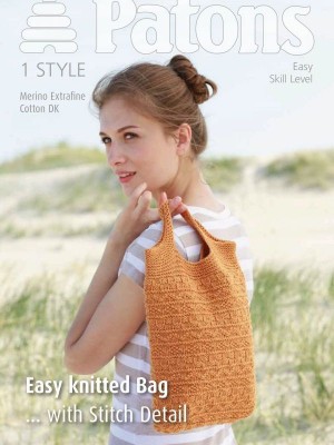 Patons 3984 Easy Knitted Bag										