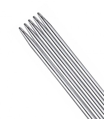 addi Steel Double Pointed Knitting Needles 8in (20cm) - 1.25mm