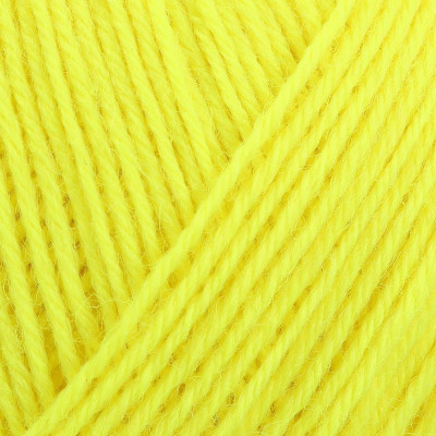 Regia 4 Ply Uni 100g										 - 02090 Neon Yellow