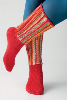 Regia R0241 Vertical Color Socks										