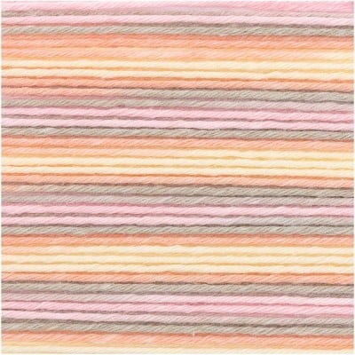 Rico Baby Cotton Soft Prints DK										 - 030 Rose-Olive