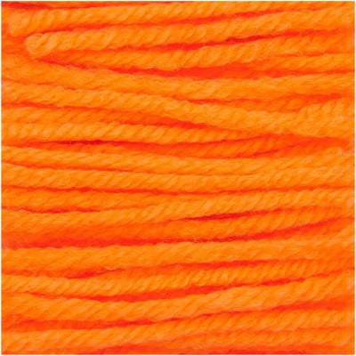 Rico Hooki Hooki Knotting Yarn 13cm										 - 100324 Neon Orange