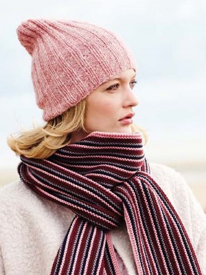 Simple Ribbed Beanie Hat