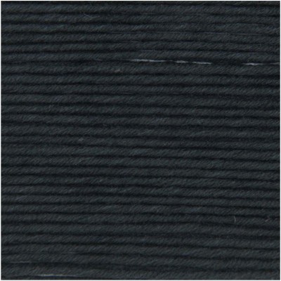 Rico Luxury Cotton Silk Cashmere DK										 - 006 Black