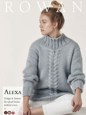 Rowan Alexa Sweater in Big Wool										