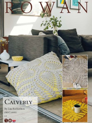 Rowan Calverly Crochet Floor Cushion, Mat & Doily