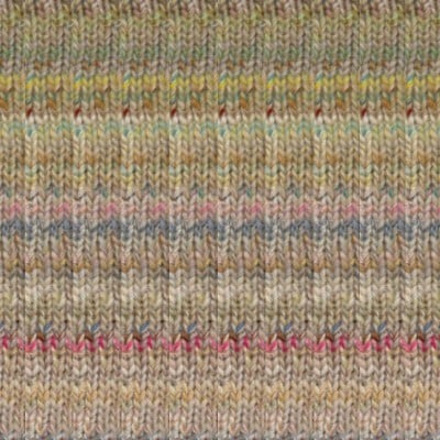 Noro Silk Garden Sock Solo - 1 Natural, Soft Brown, Soft Pink