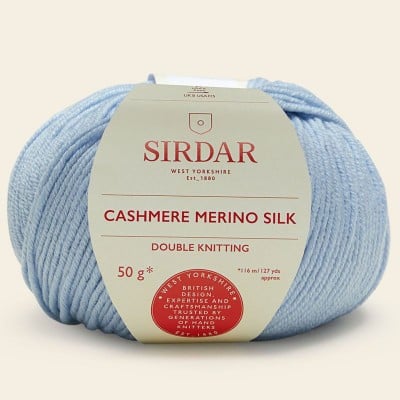 Sirdar Cashmere Merino Silk DK										 - 400 Regency Blue